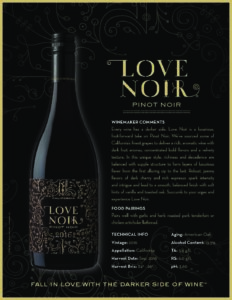 noir pinot tasting notes